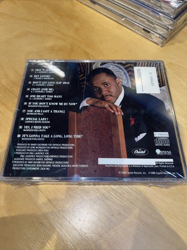 Freddie Jackson Don't Let Love Slip Away Japan CD w/obi 1st press CP32-5669 - Picture 2 of 2