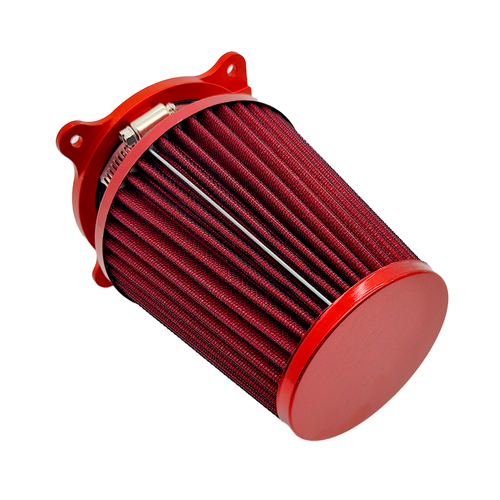Air Filter Intake Holder Adapter K+N Pro Flow For Yamaha Raptor 700 700R 2006-21 - Picture 3 of 8