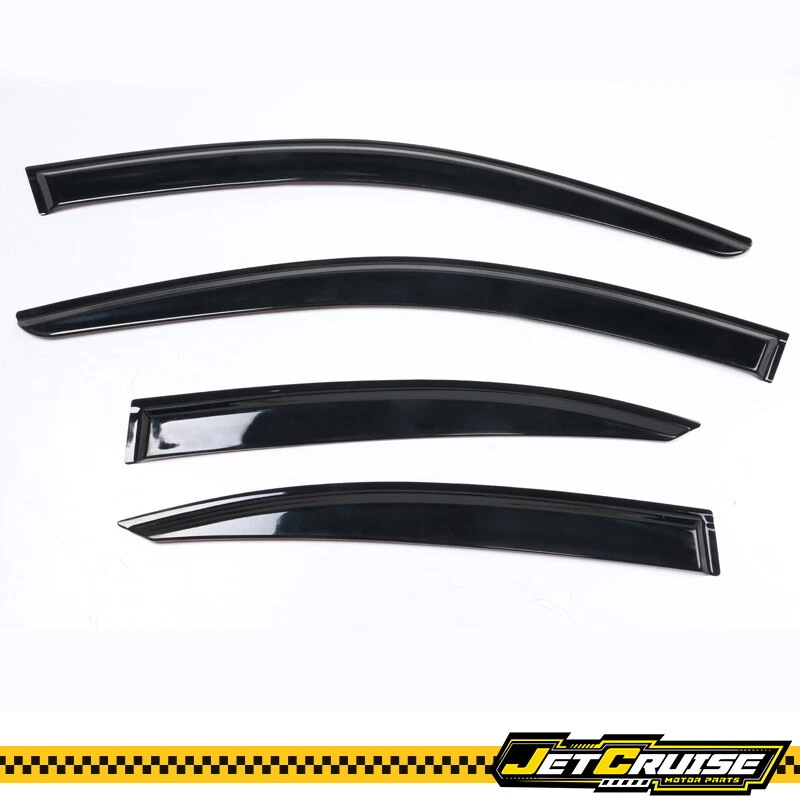 Se adapta a 06-13 Lexus IS250 IS350 08-14 IS F Viseras de ventana acrílicas Protector de lluvia solar 4 piezas Foto 3 de 4