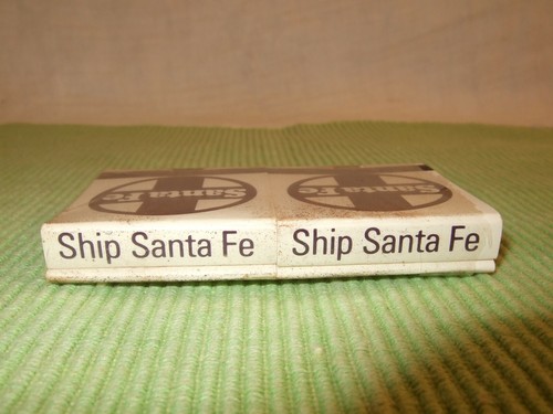 EISENBAHNSTREICHHÖLZER 4er-Set New Old Stock BUCH SANTA FE Verpackung Superior Chicago  - Bild 5 von 12