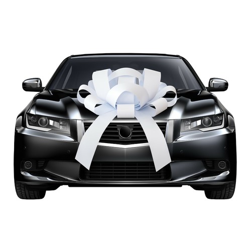 CarBowz Magnetic Happy Birthday Car Bow Large Car Bow Defects Minor Imperfection - Picture 15 of 35
