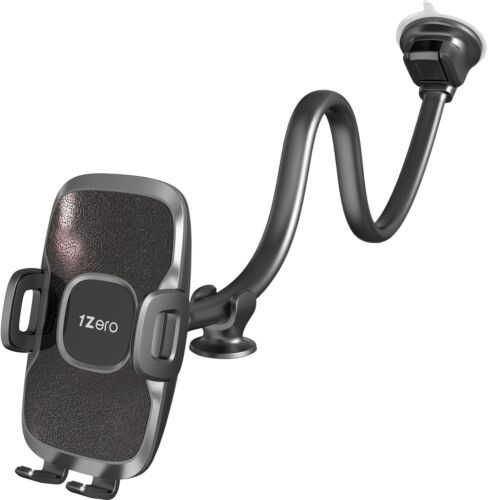 Universal 14-Inch Gooseneck Car Phone Mount with Industrial Suction Cup - Picture 3 of 9