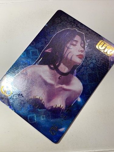 Water Siren Elf Enchant UR 9 Goddess Secret Waifu Card Girl Anime Sexy Art Ai - Picture 3 of 7