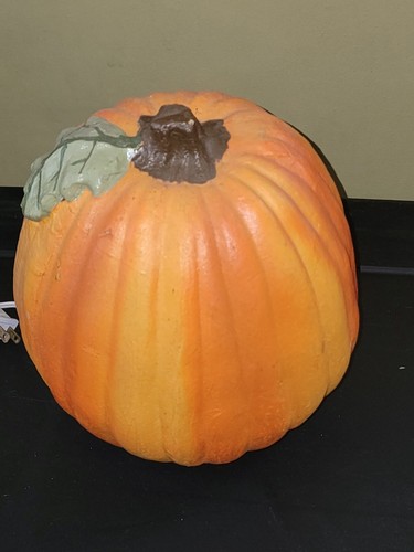 vintage Happy Halloween foam blow mold pumpkin light decoration Matrix - Picture 7 of 10