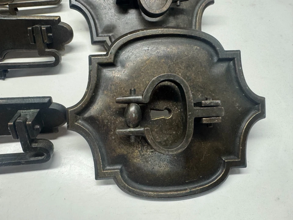 Muebles blancos vintage empresa tocador herrajes con cerradura Foto 4 de 4