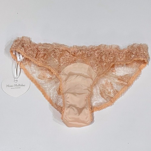Mimi Holliday M Peep Popper Knicker Lace Cutout Panty Underwear Damaris Brief - Picture 2 of 9