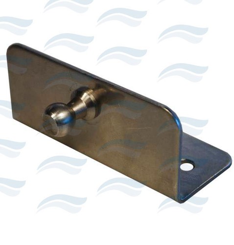BRACKET CYLINDER STAINLESS STEEL L WITH BALL Ø 13MM BRACKET CYLINDER STAINLESS STEEL L WITH BALL Ø 13MM