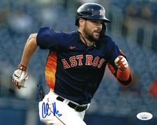 Major League Baseball- Chas McCormick, Houston Astros signed 8x10 photo- JSA COA