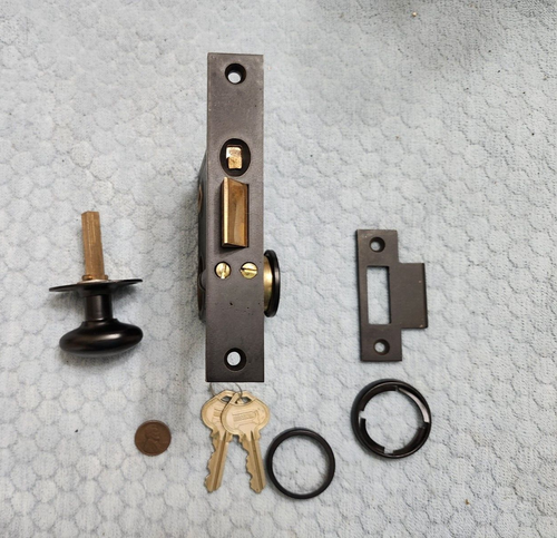 Russwin Cylinder Mortise Lock Reversible NOS - Picture 3 of 3