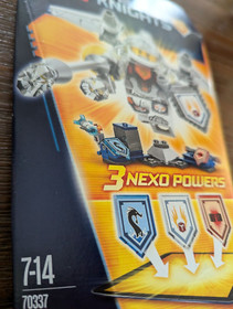 LEGO 70337 Nexo Knights - Ultimate Lance - With Original Box | Excellent Condition