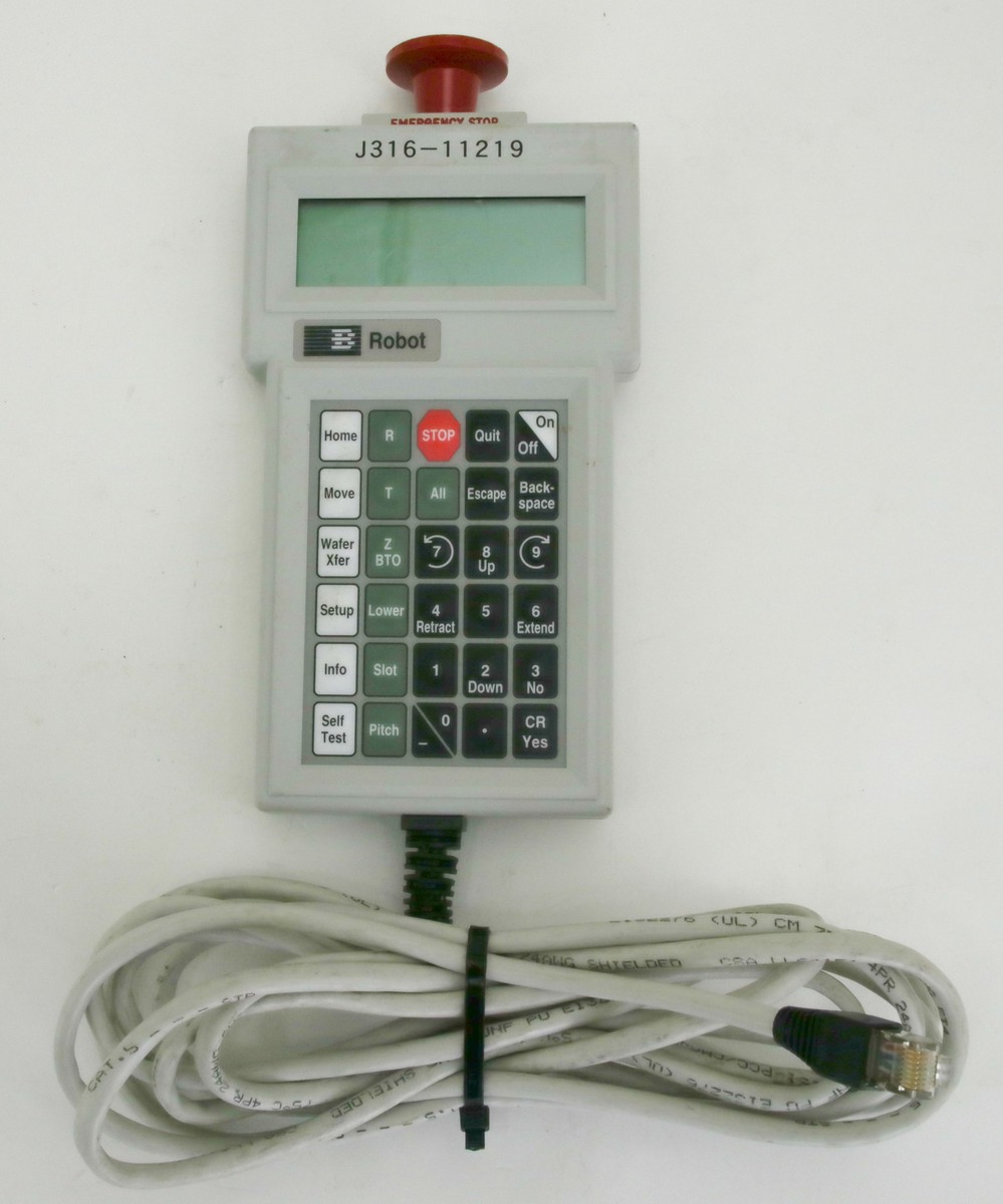 11219 BROOKS AUTOMATION ROBOT TEACH PENDANT TT1ENR2-1-TVS-ES