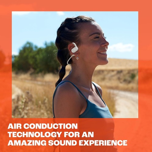 JBL Soundgear Sense True Wireless Open-Ear Headphones - White - NEW & SEALED - Afbeelding 8 van 9