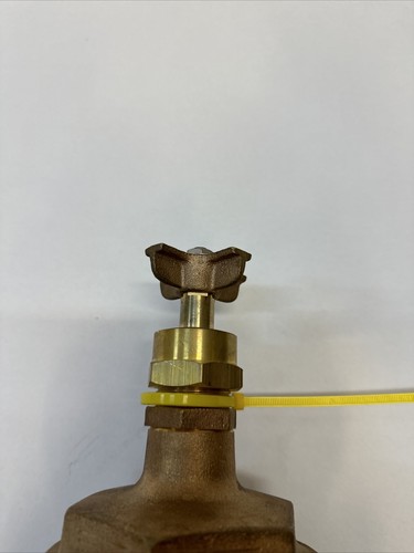 ⭐NEW⭐ NIBCO T-113-K 1-1/4" BRASS/BRONZE GATE VALVE 200-CWP - Picture 4 of 4
