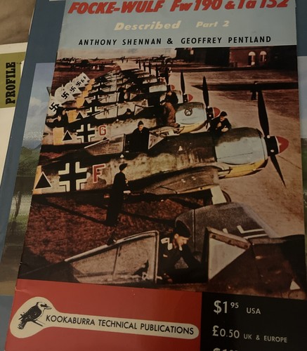 Focke-Wulf Fw 190 & Ta 152 Described Part 2 by Anthony Shennan, 1969 Series 1 #9