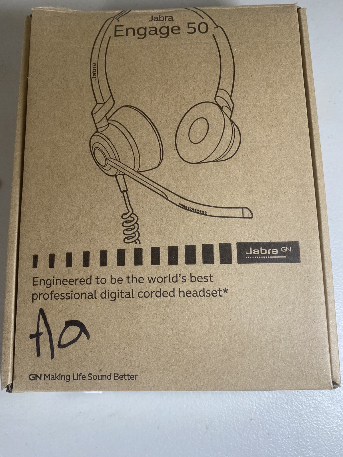 Jabra Engage 50 Stereo USB-C Wired Headband Headset for sale