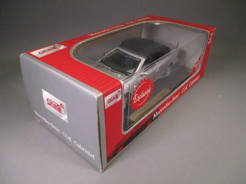 AX237 ANSON 1/18 1:18 MERCEDES BENZ CLK CABRIOLET REF 30338 SILVER - Imagen 5 de 10