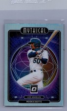 Mookie Betts Mythical Silver Prizm 2021 Donruss Optic Baseball LA Dodgers