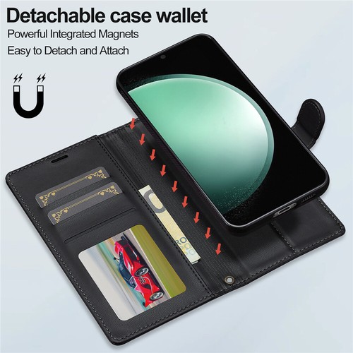 Detachable Wallet Case Leather Flip Cover For Samsung A56 A36 A16 A55 A35 A15 54 - Picture 51 of 84
