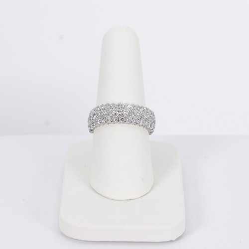 Diamant Platin 2,00ct Halbe Ewigkeit Ring - Bild 2 von 5