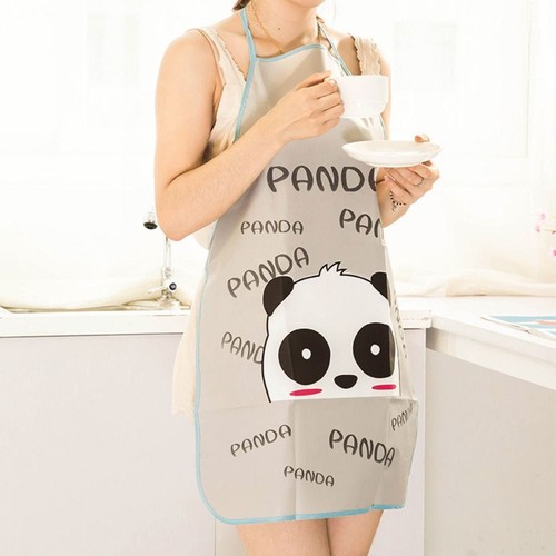 PVC Kitchen Cleaning Apron Sleeveless Cooking Baking Apron Home Kitchen - Picture 6 of 22