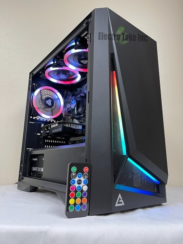 GAMING PC MINI COMPUTER DESKTOP INTEL Core i7✔️SSD 3TB HDD✔️GTX 1650 WiFi Win 10 - Picture 7 of 12