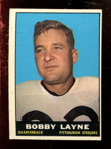 A0209 - 1961 Topps #104 Bobby Layne - Ex-Mt | eBay