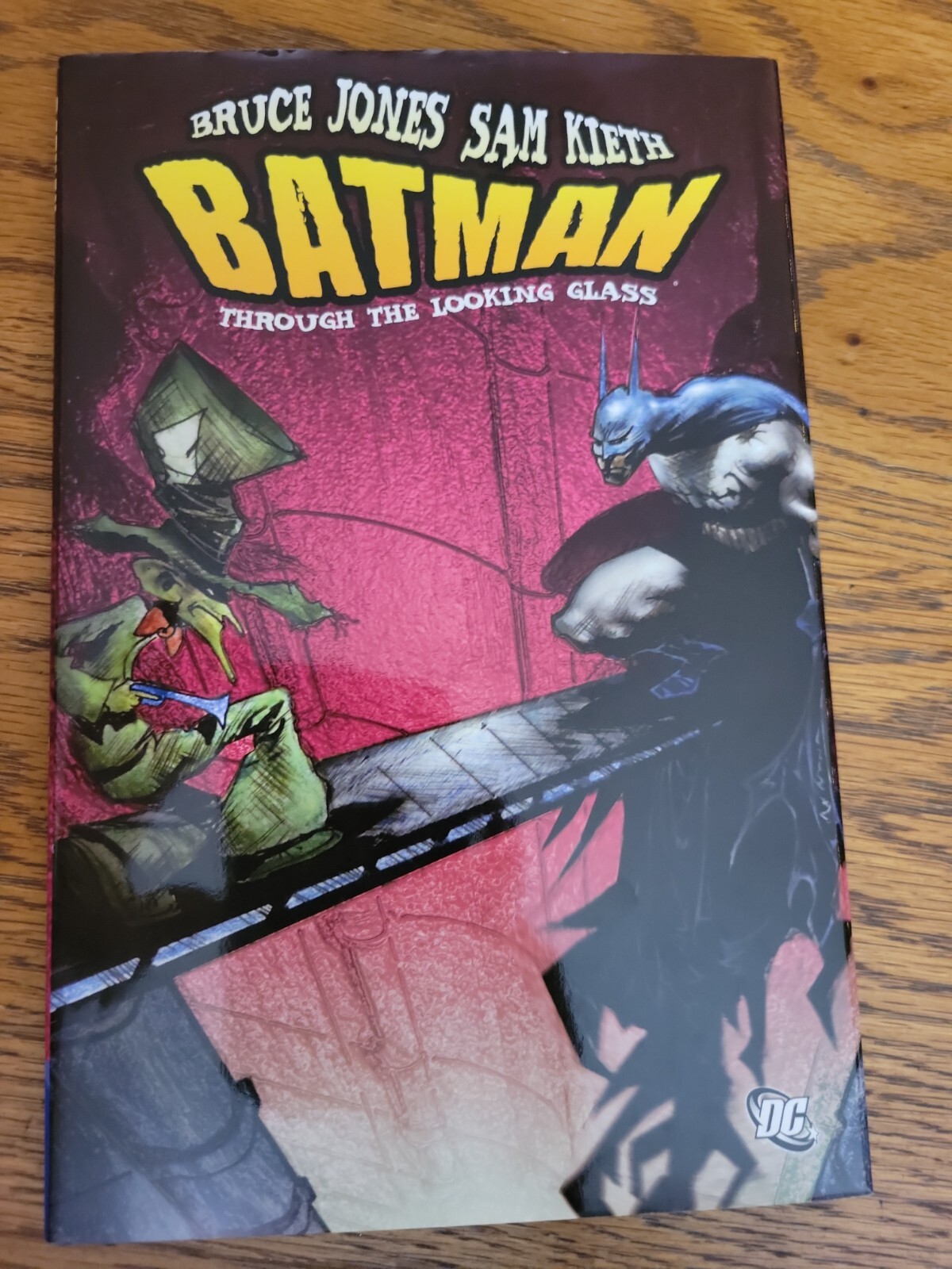 Batman: Through the Looking Glass (2012, Hardcover) DC Comics Dust Jacket 