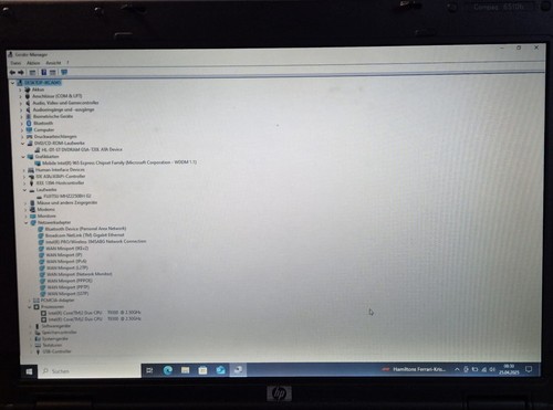 Notebook HP Compaq 6510b – Windows 10 22H2 (neu installiert und aktiviert!) - Bild 4 von 11