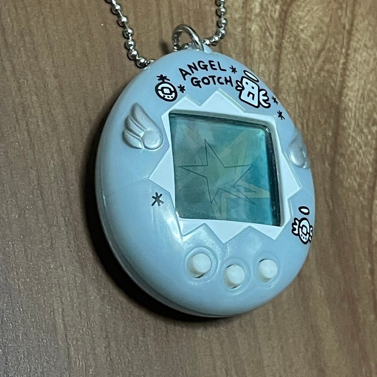Bandai Tamagotchi Tenshitchi Angelgotchi Angel 1997 Pearl