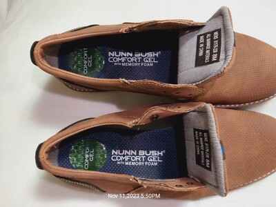 Nunn Bush Otto Plain Toe Oxford Walking Shoes Suede  display picture 2