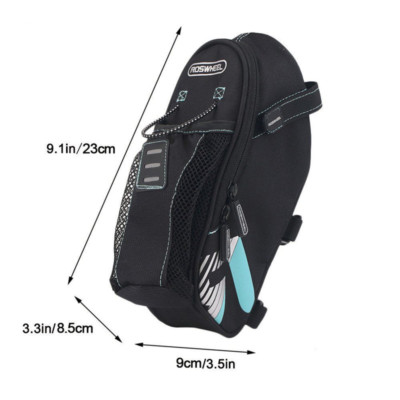 Roswheel Road MTB Bike Saddles Bag Rear Seat Bag with Water Bottle Holder