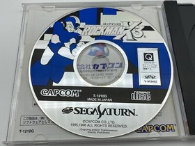 ROCKMAN X3 Megaman Sega Saturn SS Japan Region Title Game CAPCM 1995 Action