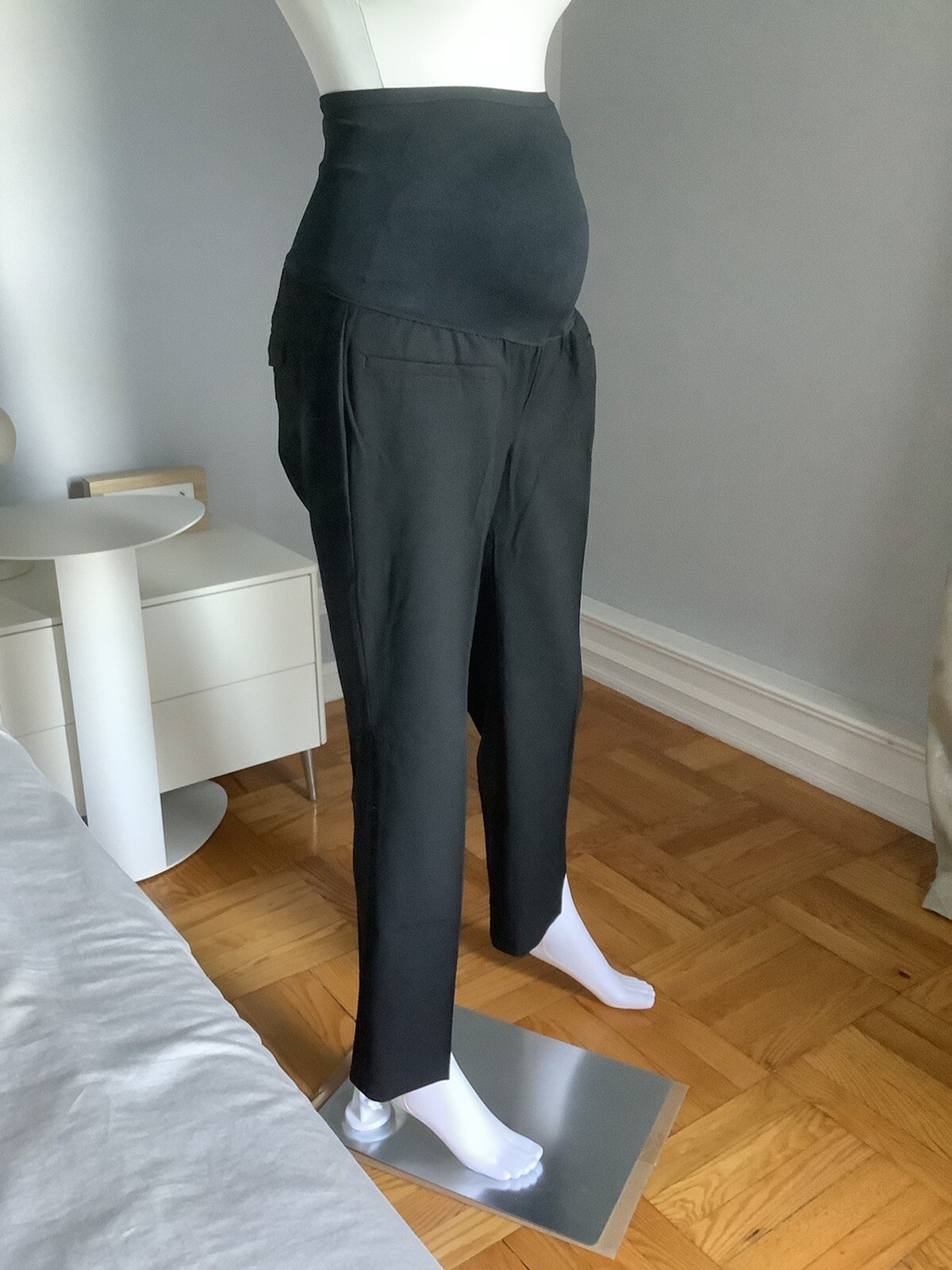 Gap Maternity Modern Boot Black Draped Stretch Wo… - image 4