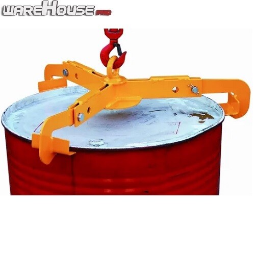 New Drum Lifter / Lifts 33 & 55 Gallon Drums / 500kg Capacity / Forklift Hoist - Picture 1 of 1