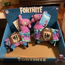 Fortnite Loot Llama Plush 7'' Stuffed Animal Toy Lot Epic Games Display