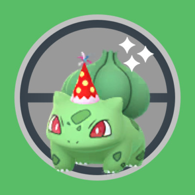 Pokemon Go - Pikachu Shiny Bulbizarre Hat