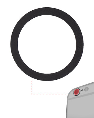 Back Camera Lens (Glass Only) With Adhesive For iPhone 6/6S All Colors 10 Pack