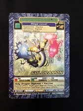 Digimon Card Goldramon BO-296 Digi Battle Booster Series 6 Non-holo ROUGH SHAPE