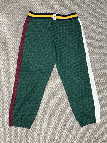 Tommy Hilfiger X Anthony Ramos Men's XL Monogram Sweatpants Joggers Pants (1223) - Picture 7 of 10
