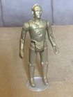 Star Wars Stan Solo Custom C-3PO Matt Finish Vintage Style Action Figure & Stand