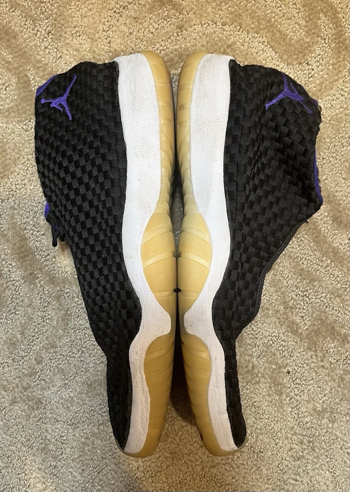 Air Jordan Future Negro/Púrpura Color Way Hombre Talla 13 Foto 3 de 4