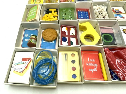 VINTAGE MULINO BIANCO BARILLA IL SORPRESIERE ANNI 80 60 Scatoline Gadget # EI - Picture 7 of 15