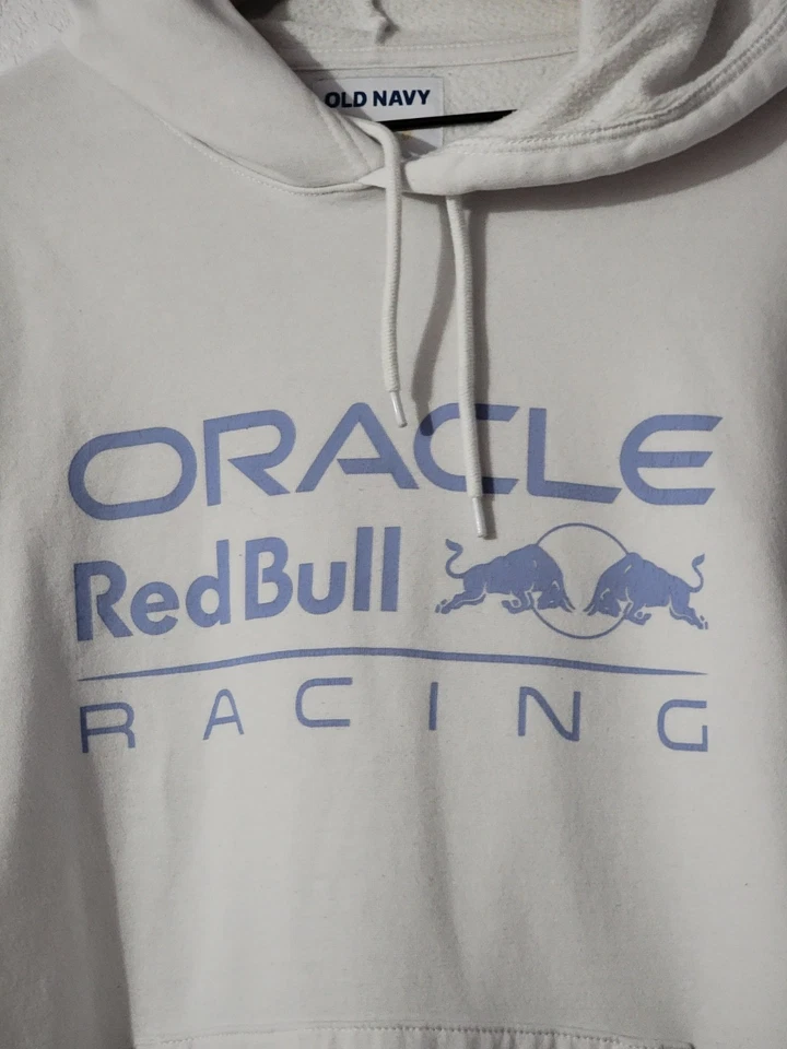 Oracle Red Bull Racing Old Navy Graphic Hoodie F1 Formula One Large - Image 2 of 3