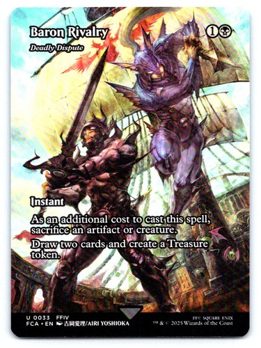 MTG Baron Rivalry - Deadly Dispute (Showcase) U Instant Normal FINAL FANTASY: Th - Bild 1 von 2
