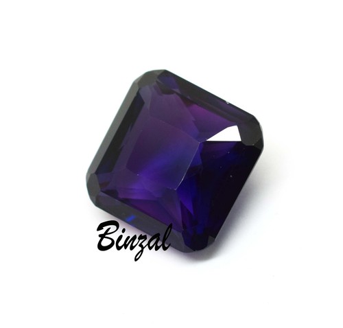 Untreated 28-30 CT Rarest Purplish Blue Tanzanite Radiant Cut Loose Gemstone - Picture 7 of 9