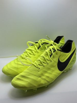 Nike Tiempo Legend VI Elite FG ACC K-Leather Volt/Black Rare
