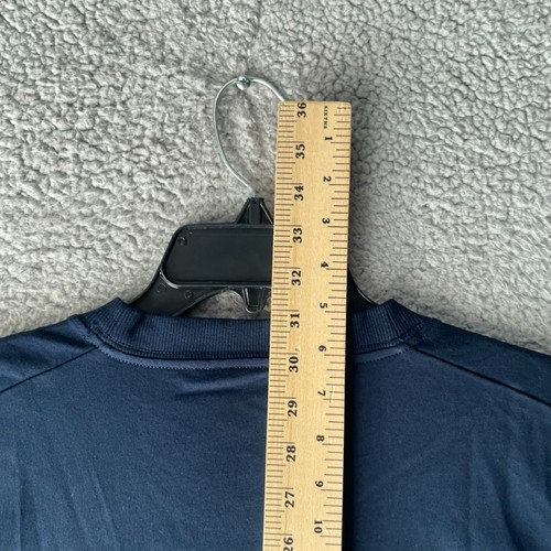 Lululemon Size XL Heavyweight Cotton Jersey T-Shirt, Navy, NWT - Foto 7 di 7