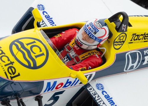 Williams FW11 Honda V6 F1 Canon Sieger GP England 1986 Nigel Mansell, Spark 1:18 - Bild 5 von 6