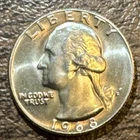 1968-D Washington Quarter — photo from another recent sale