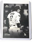 2025 Topps Black and White Shohei Ohtani #1 Dodgers